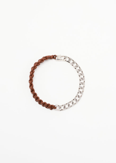 PLAN C LEATHER CORD NECKLACE